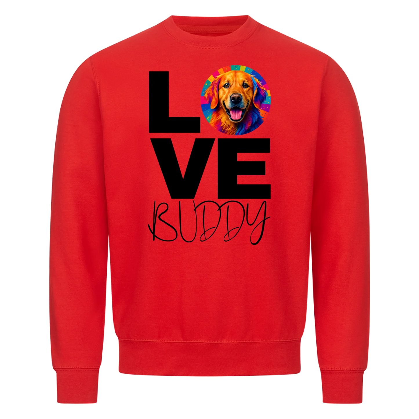Personalisiertes Sweatshirt "Popart Love"