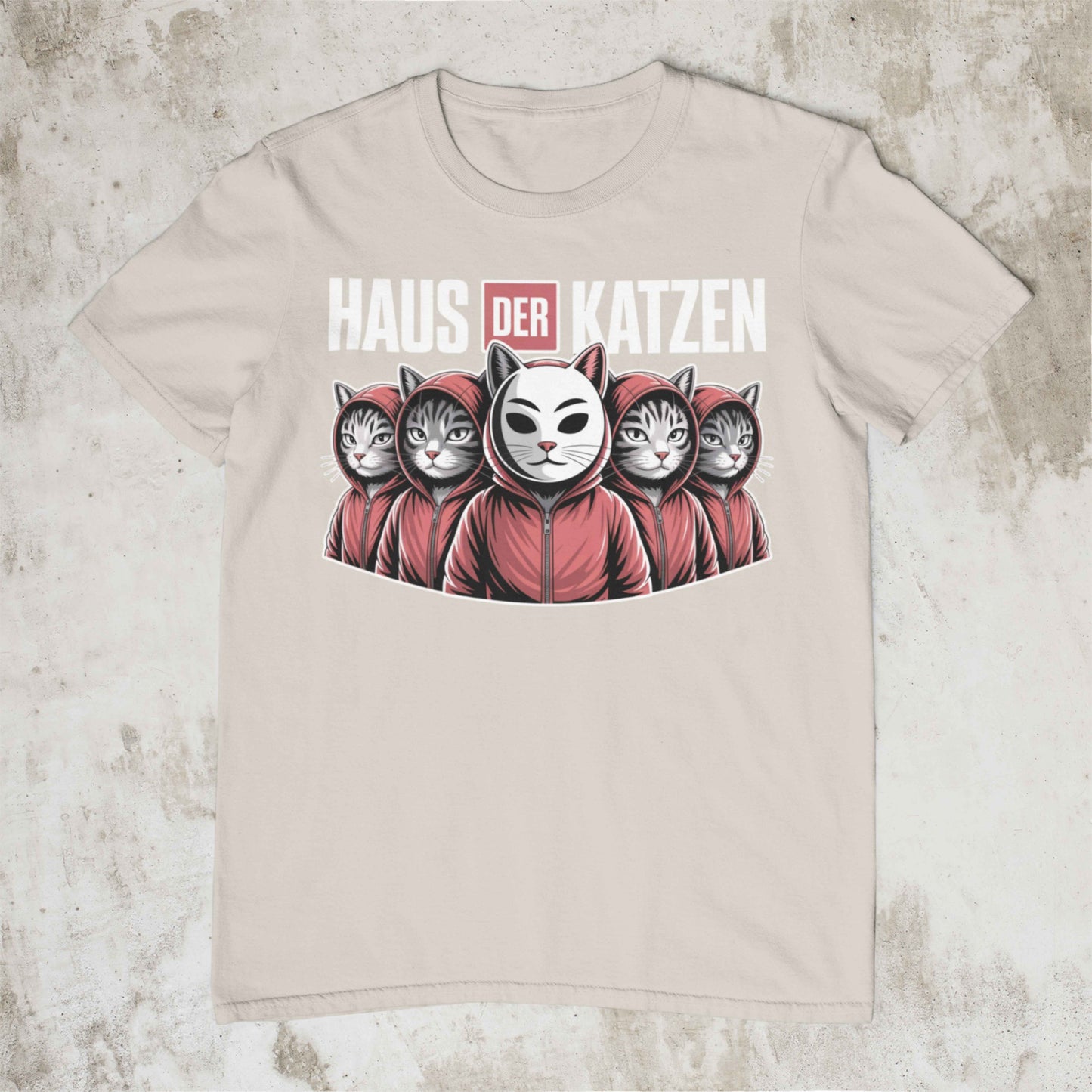 Haus der Katzen – Premium Unisex Shirt.