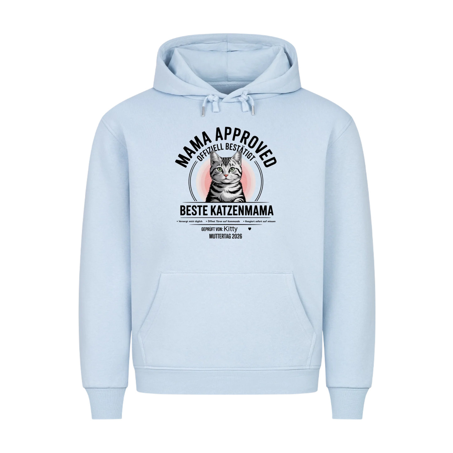 Mama Approved – Personalisierbarer Premium Hoodie