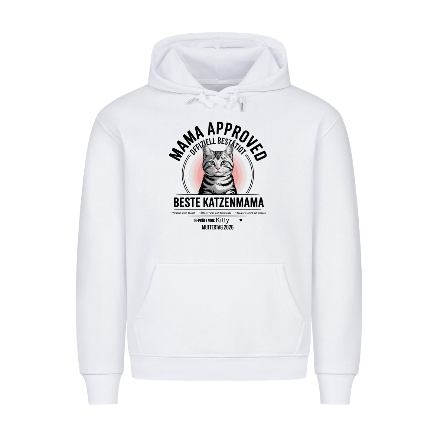 Mama Approved – Personalisierbarer Premium Hoodie