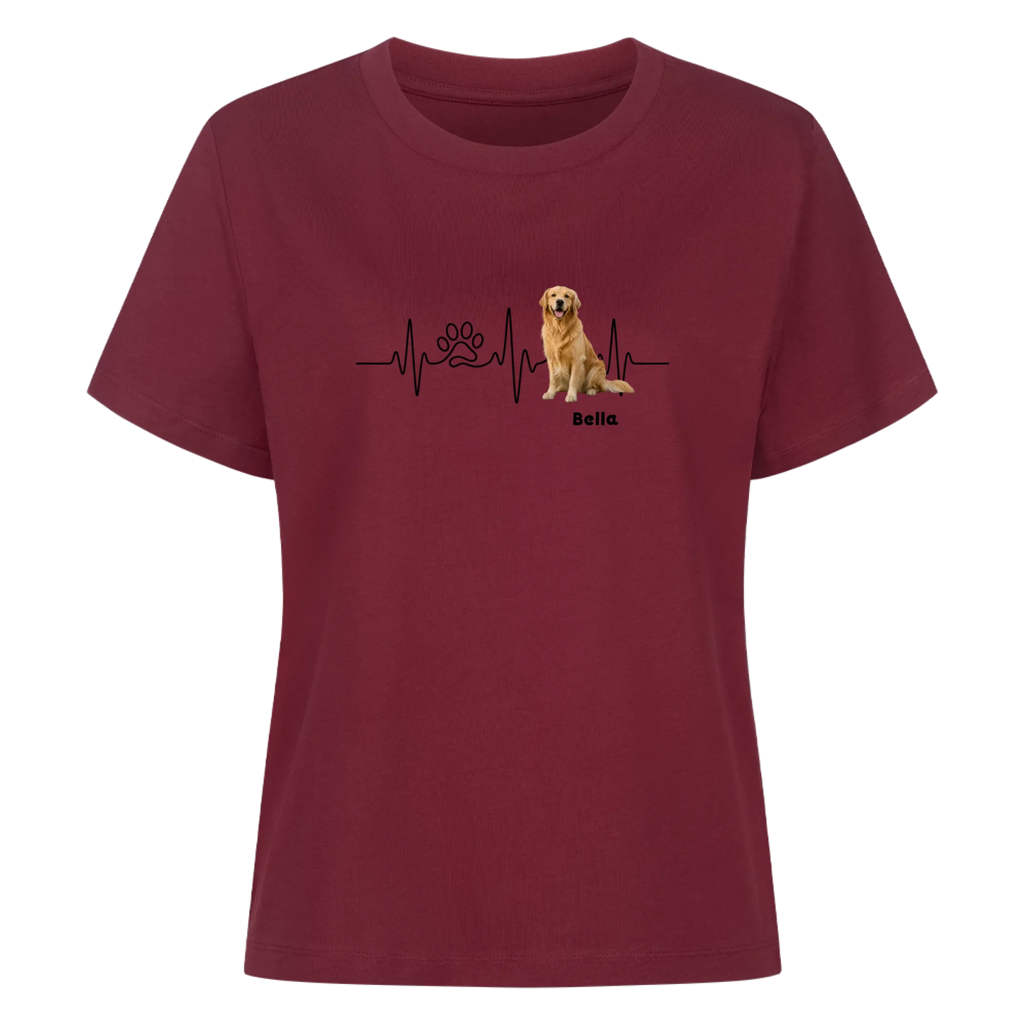 Personalisiertes Shirt "Herzschlag"