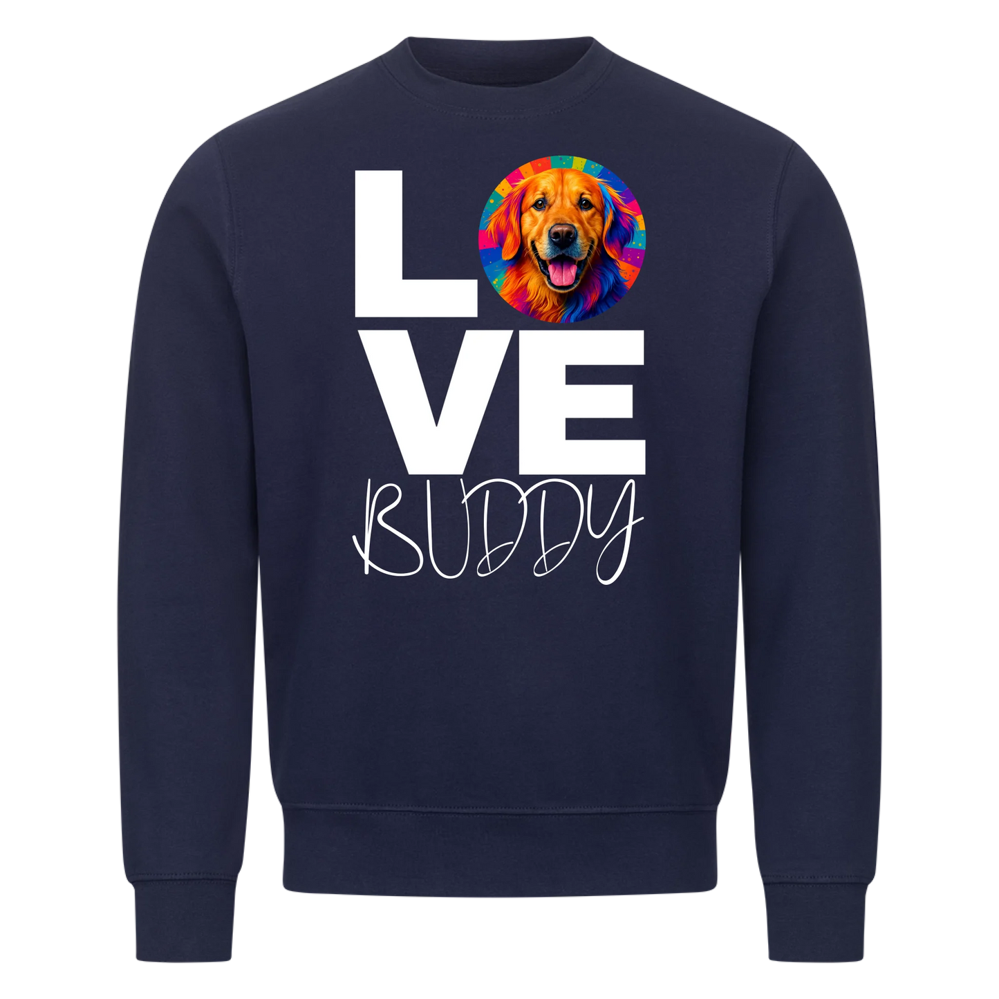 Personalisiertes Sweatshirt "Popart Love"