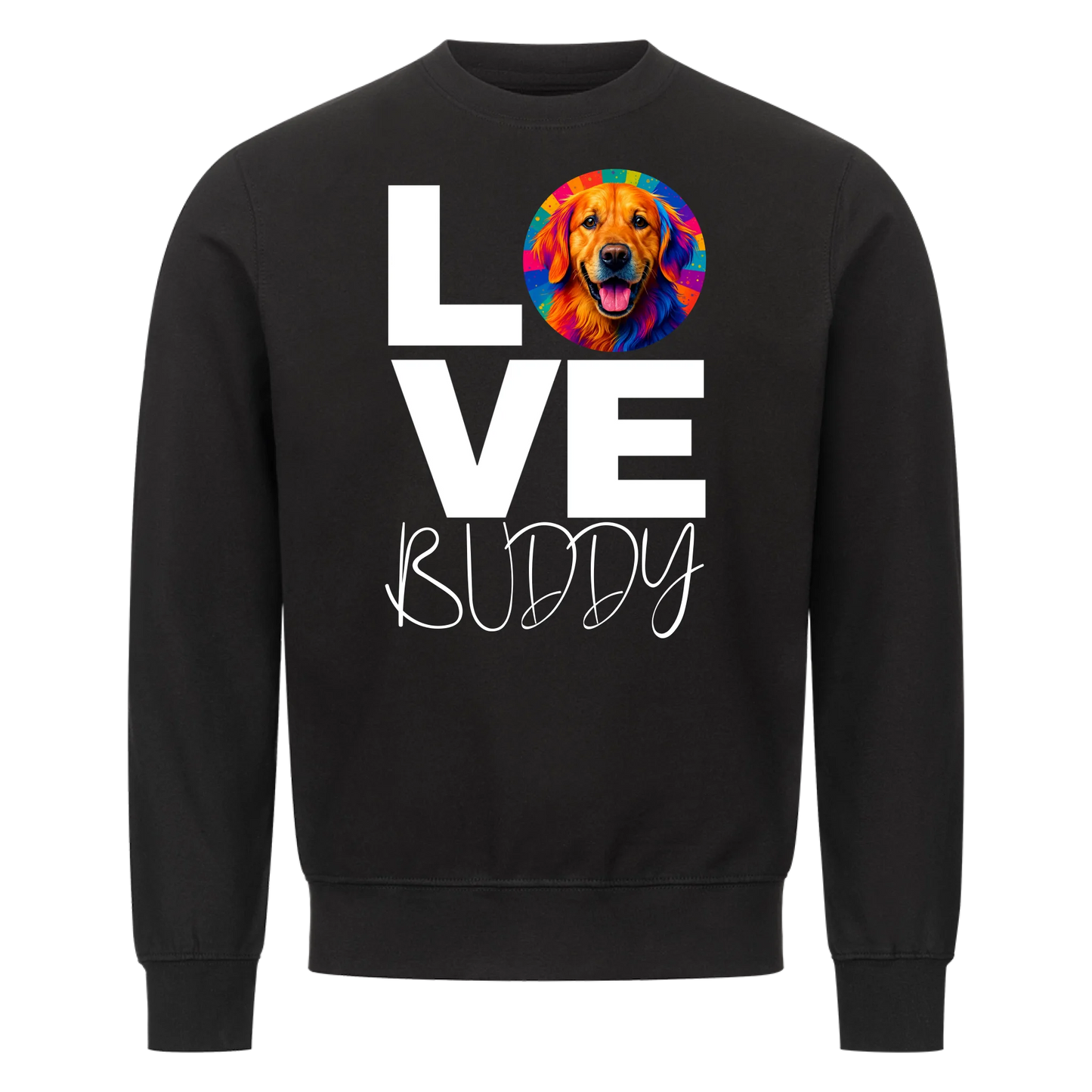 Personalisiertes Sweatshirt "Popart Love"