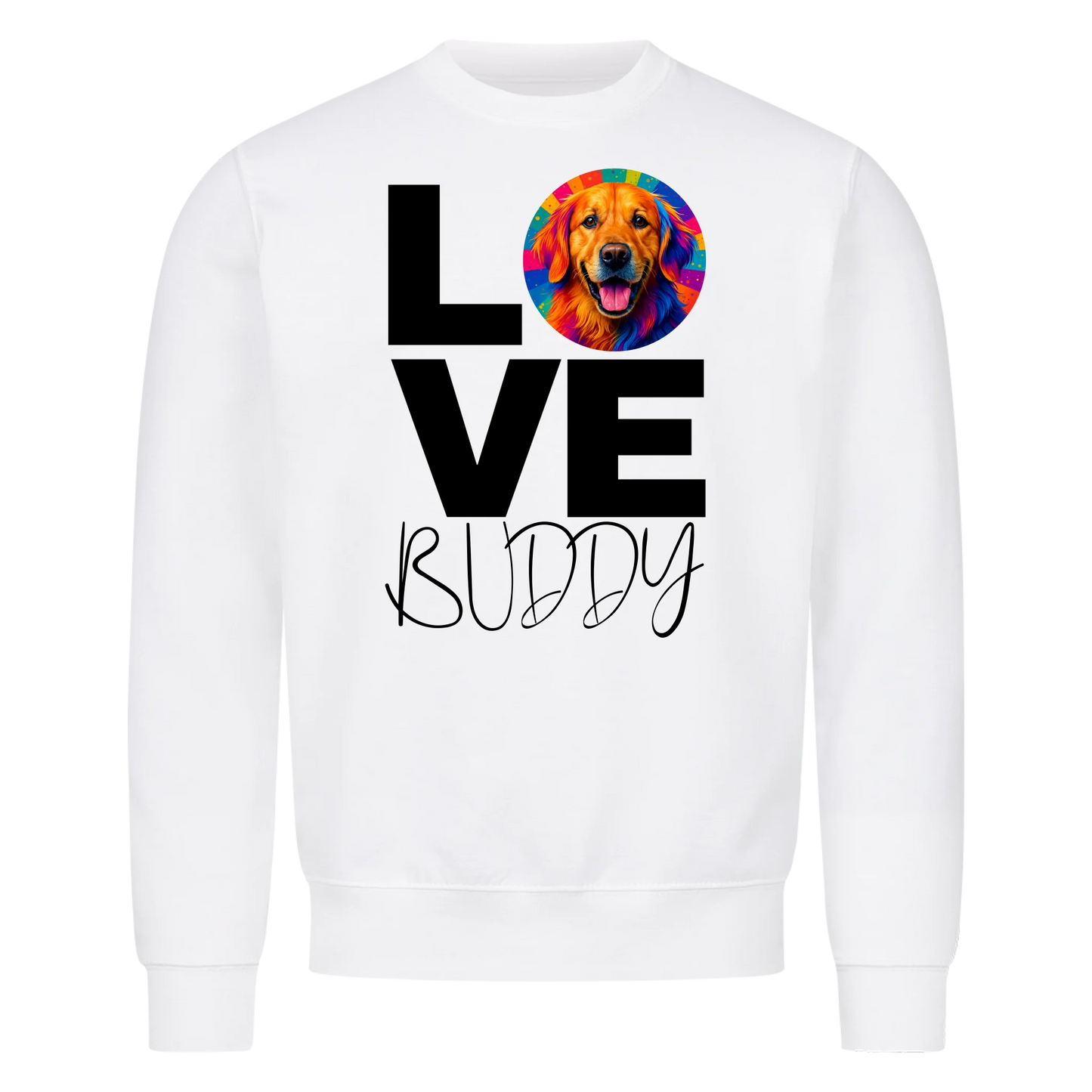 Personalisiertes Sweatshirt "Popart Love"