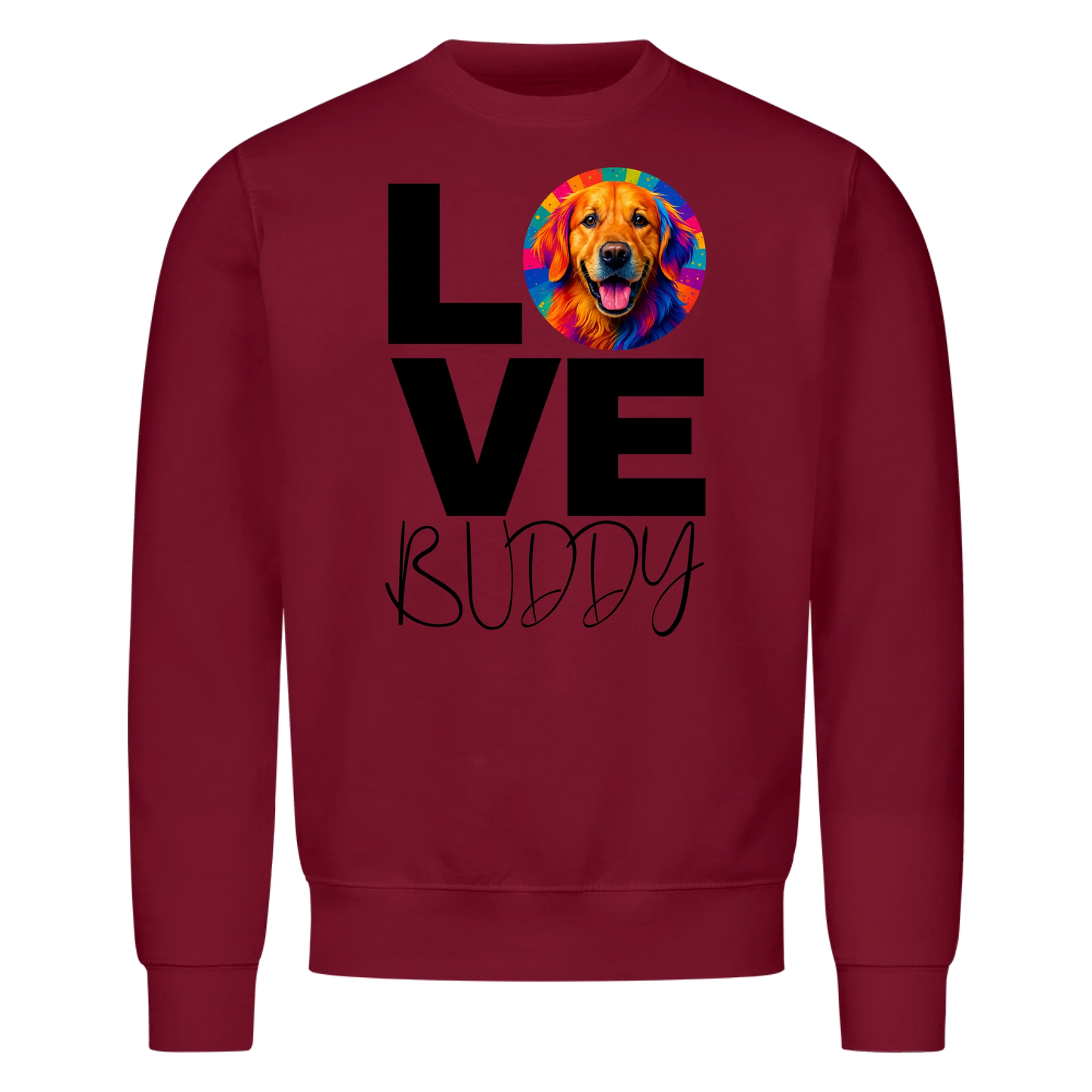 Personalisiertes Sweatshirt "Popart Love"