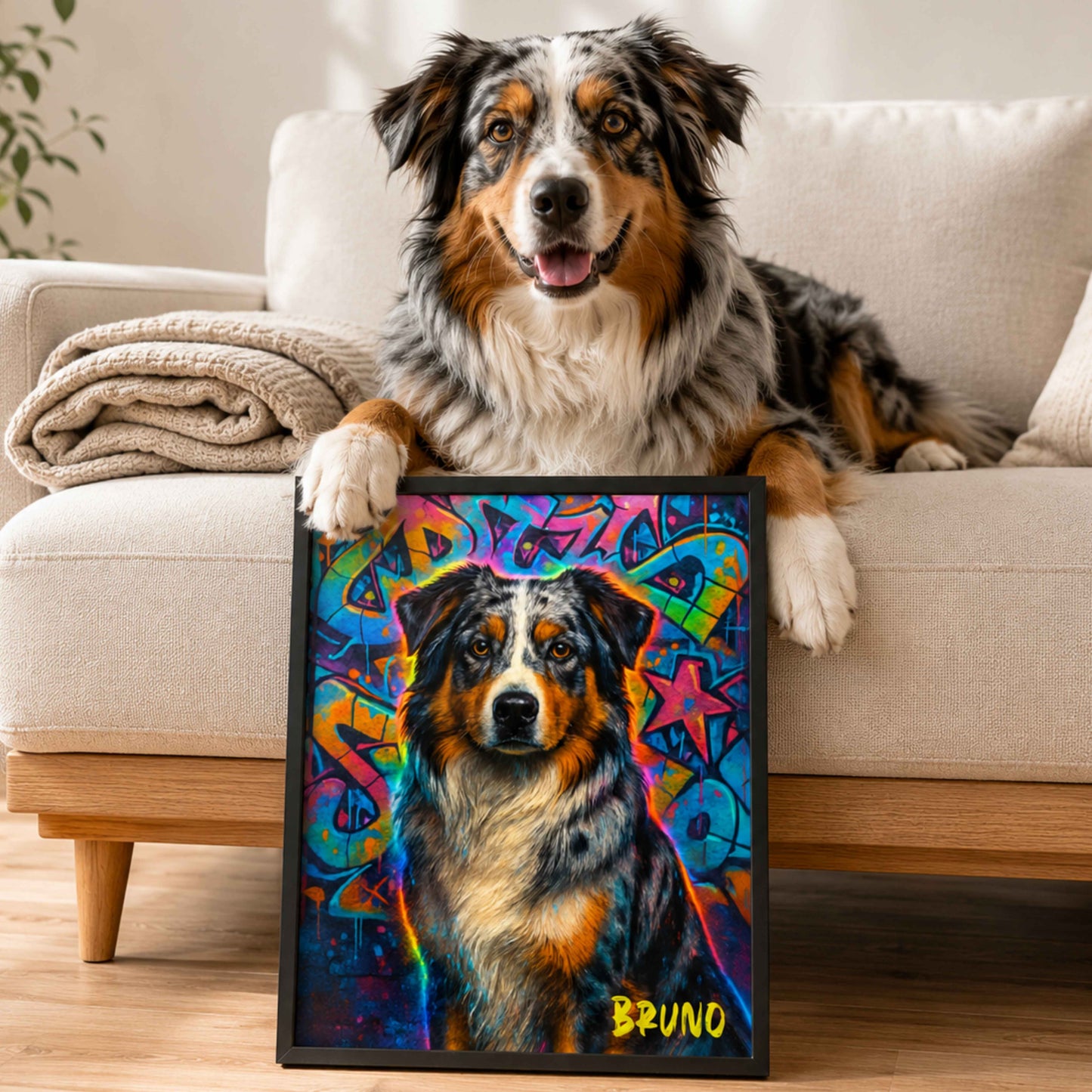 Personalisiertes Poster "Graffiti"