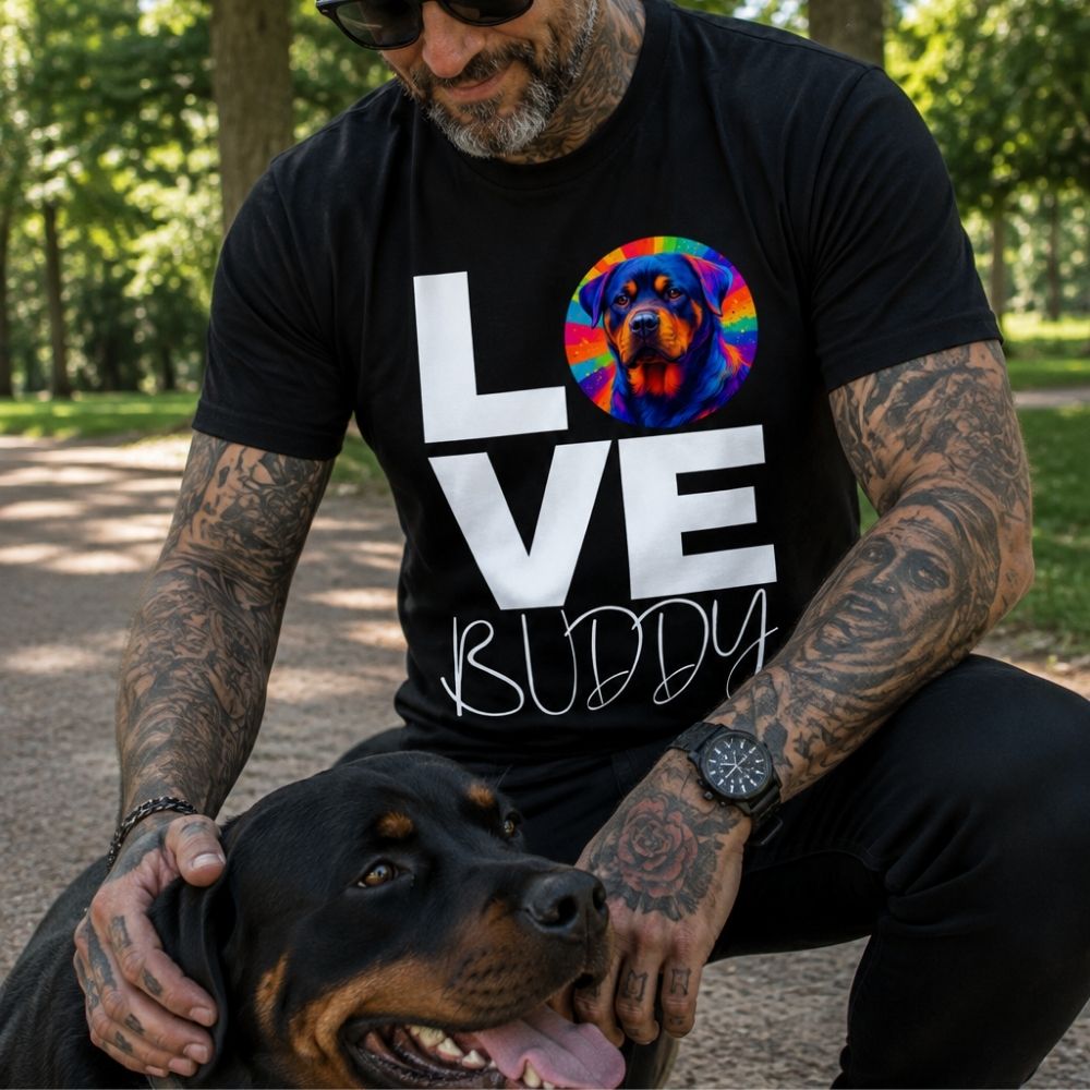 Personalisiertes Shirt "Popart Love"