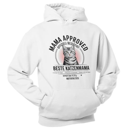 Mama Approved – Personalisierbarer Premium Hoodie