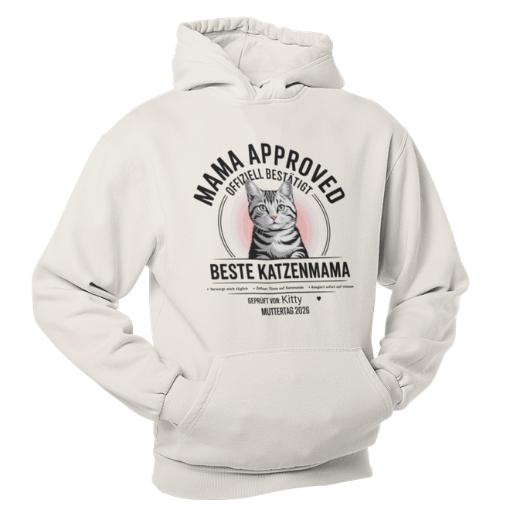 Mama Approved – Personalisierbarer Premium Hoodie