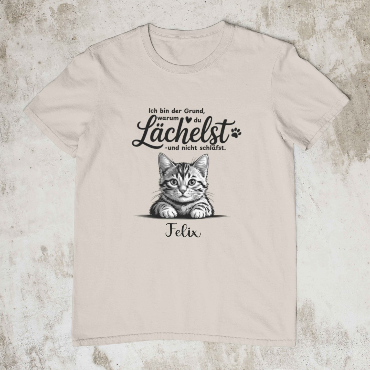 Du bist der Grund - Personalisiertes Shirt